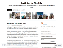 Tablet Screenshot of lachicademochila.com